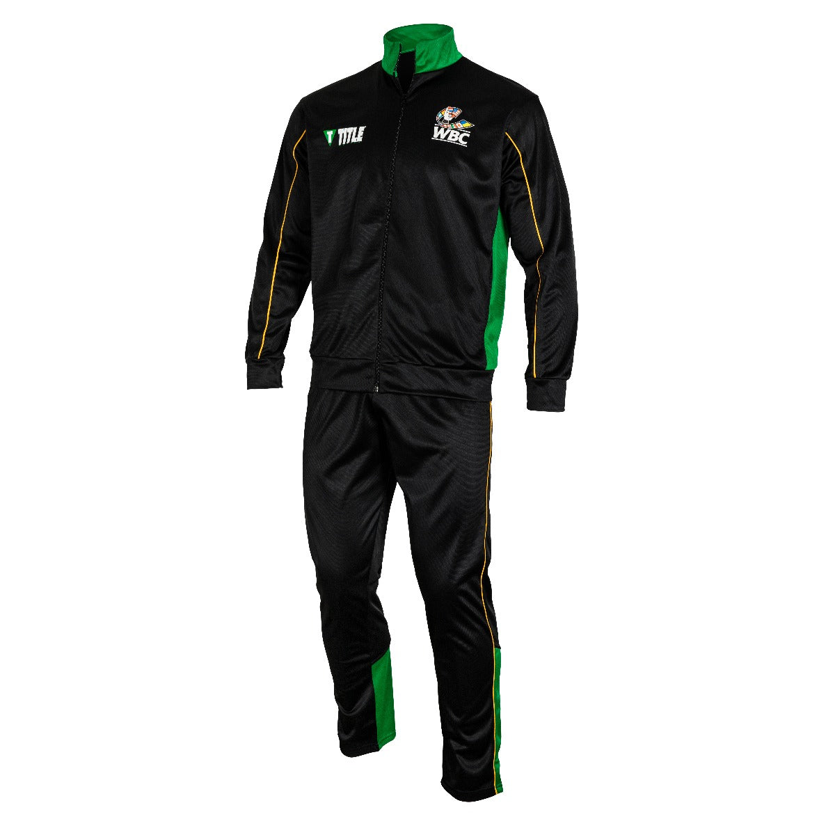 TITLE Boxing WBC Warm Up Suit - Premium Training Jacket & Pants Set for Boxing, MMA & Fitness Workouts