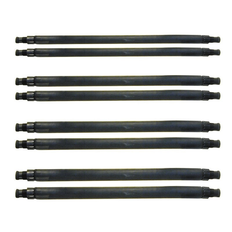 Beuchat Black 13mm Rubber Fins - Diving & Snorkeling Gear for Comfortable Underwater Exploration
