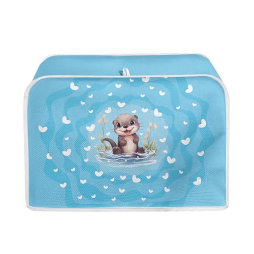 Cute Cartoon Otter - Blue
