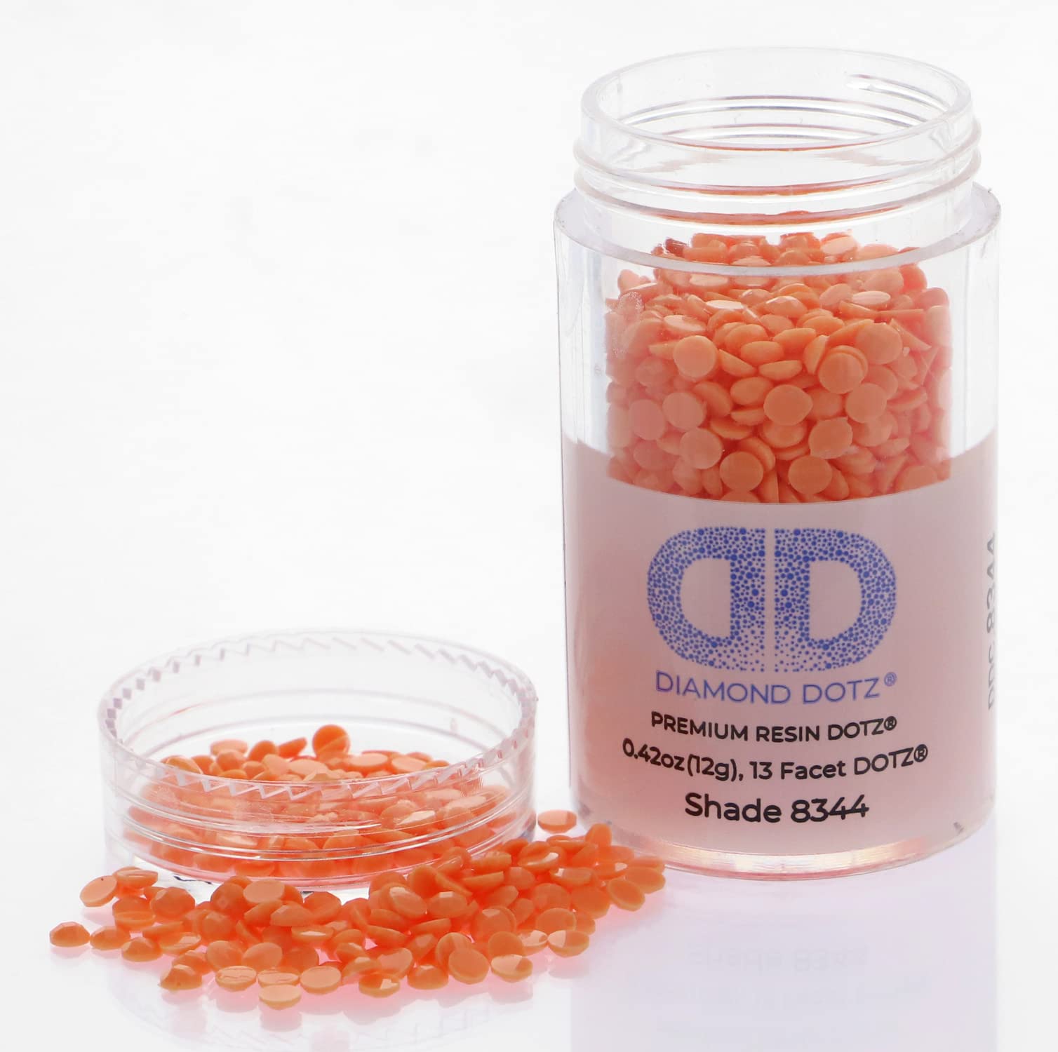 2.8MM 12G Light Terra Cotta Diamond Dotz Cylinder Beads - Freestyle Diamond Painting Drills, DIY Art Replacement Gems for Canvas Kits, Scrapbooking & Home Decor Crafts (1200+ Pieces)