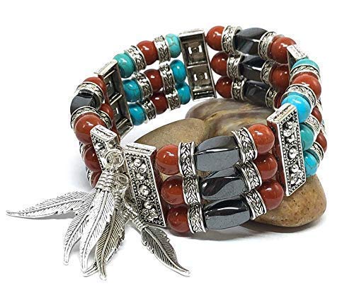 Bohemian Cuff Bracelet for Women - Handmade Beaded Southwestern Style Jewelry - Perfect for Festival, Beach, and Boho Fashion Outfits