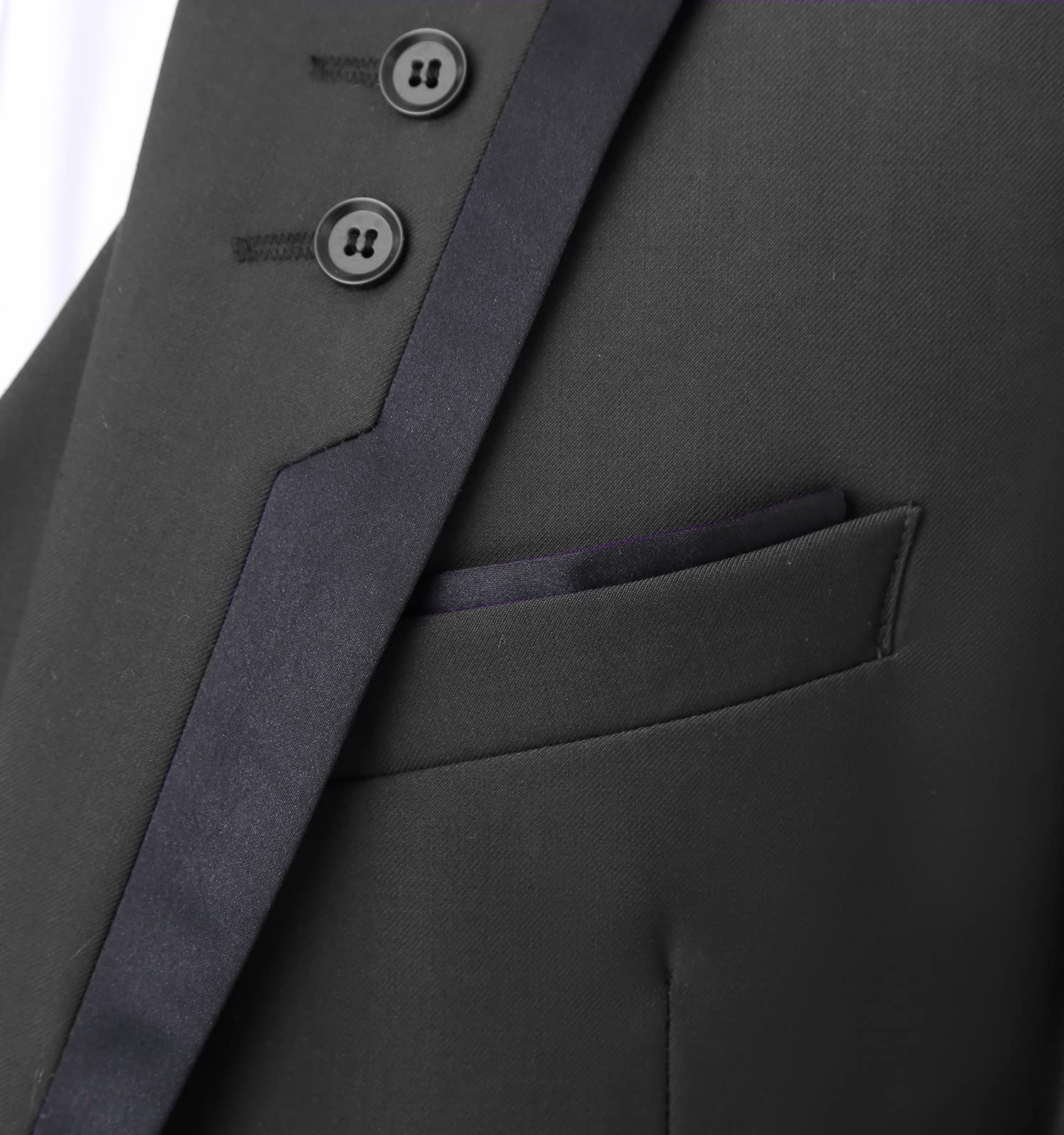 GATMSTZ Men's Slim Fit 3-Piece Business Suit Set - Blue One Button Blazer, Vest & Pants for Formal Occasions | Office Wear, Weddings, Job Interviews & Special Events