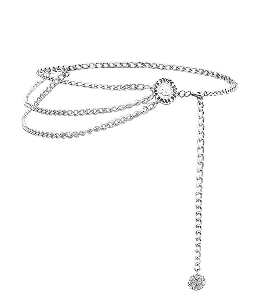 Stylish Women's Chain Belts - Gold & Silver Plus Size Waist Chains for Dresses | Body Jewelry for Parties, Weddings & Night Out