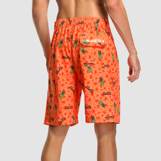 Rocky Lip Boardshorts - Men's Quick-Dry Swim Trunks for Surfing, Beach & Pool - Lightweight & Comfortable Swimwear for Summer Outdoor Activities