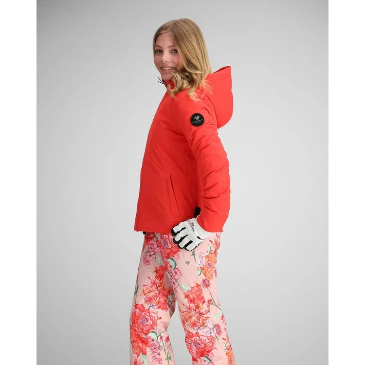 Obermeyer Junior Rylee Jacket 2025 - Waterproof Winter Coat for Kids, Insulated Snow Jacket for Boys & Girls - Perfect for Skiing, Snowboarding & Outdoor Winter Activities