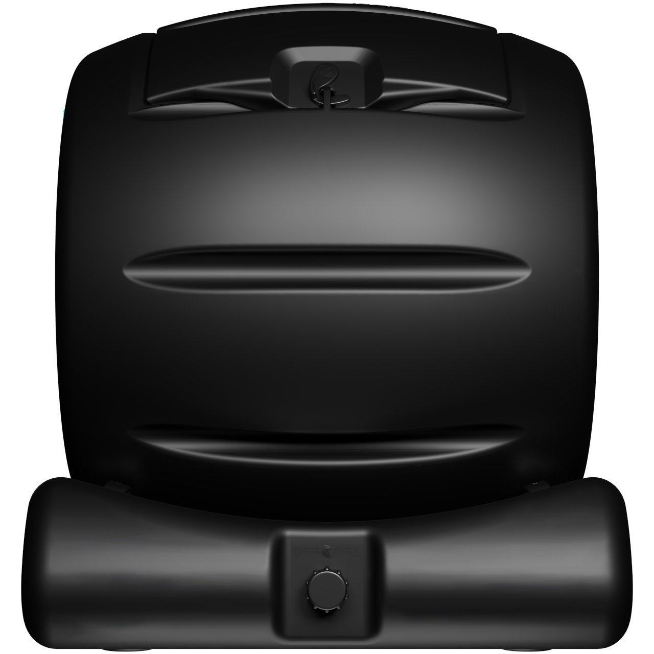 Envirocycle Premium Black Composting Tumbler Bin & Compost Tea Maker - Made in USA, Food Safe, BPA & Rust Free, No Assembly Required - Perfect for Organic Gardening, Backyard Composting & Sustainable Living