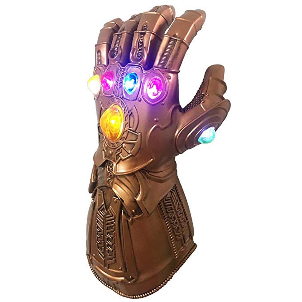 Thanos Infinity Gauntlet Glove - Light Up Toy for Kids & Adults - Cosplay & Collectible