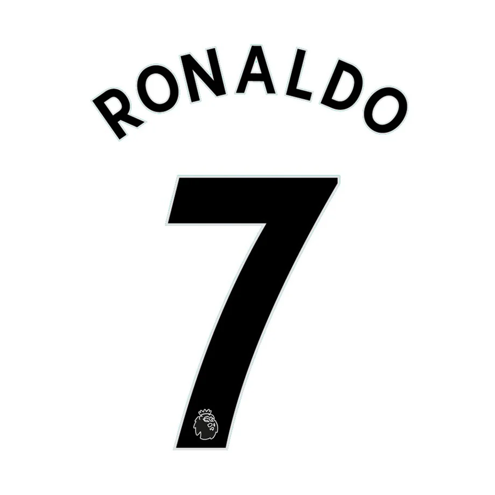Official Premier League 2017 Cristiano Ronaldo 7 Jersey Print (Black) - Perfect for Soccer Fans, Sports Memorabilia Collectors, and Home Decor