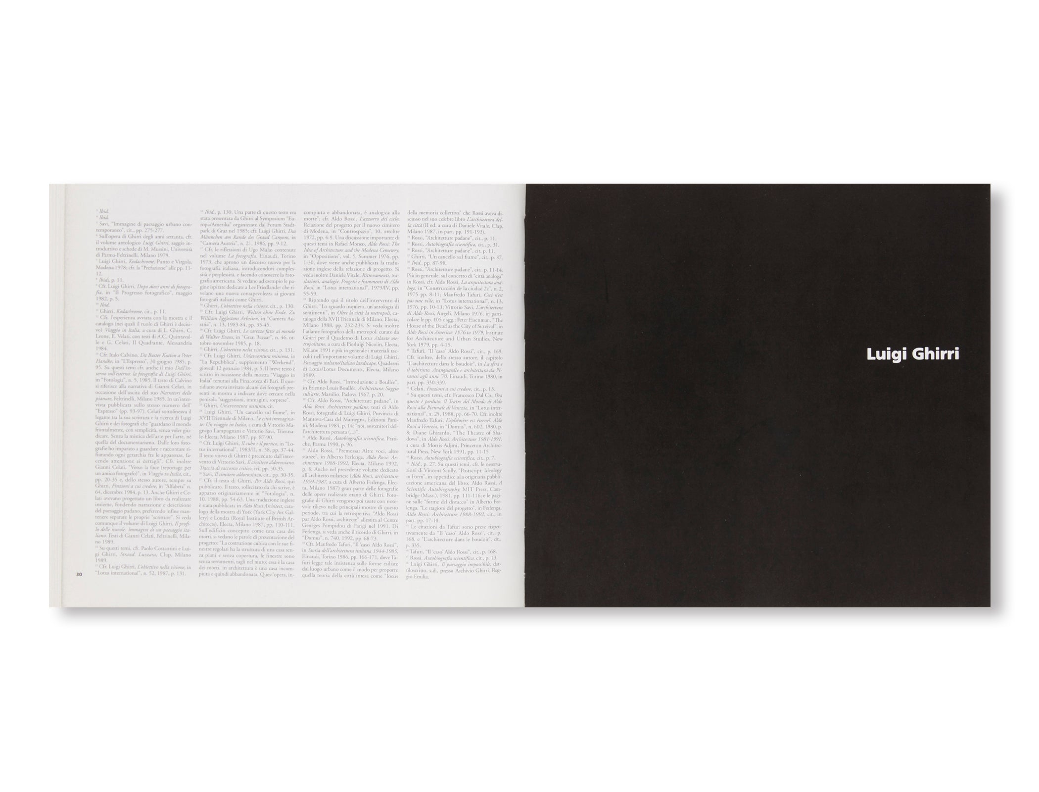 LUIGI GHIRRI & ALDO ROSSI: THINGS WHICH ARE ONLY THEMSELVES - Photography and Architecture Book - Perfect for Art Collectors and Design Enthusiasts