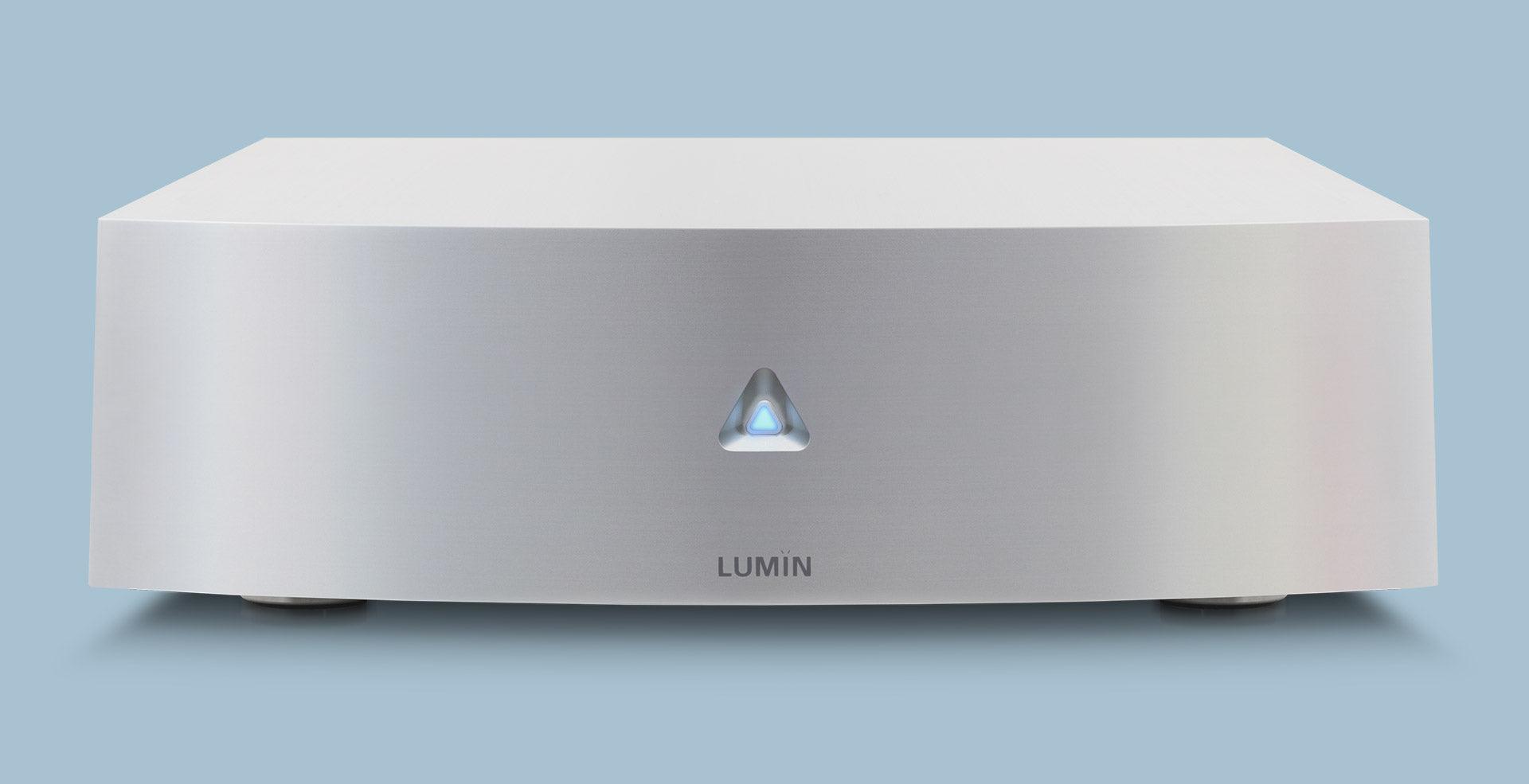 Lumin Amp - High Power Stereo Amplifier for Home Audio, Bluetooth 5.0 Receiver, 2 Channel Hi-Fi Sound System - Perfect for Living Room, Home Theater, and Music Listening