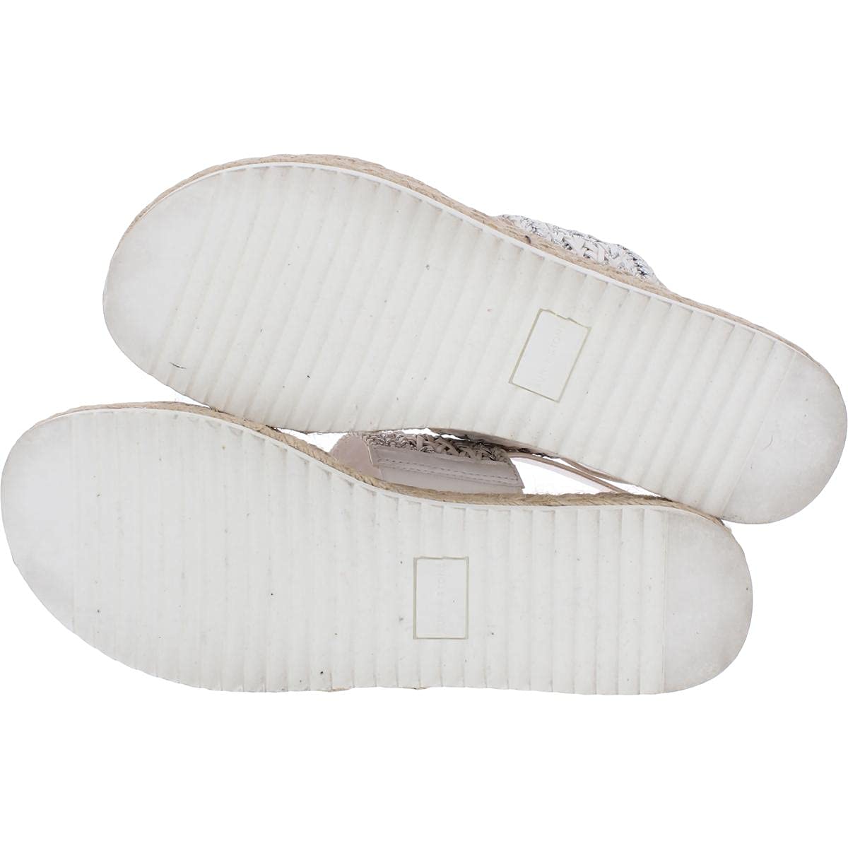 Sun & Stone Women's Karli Slingback Wedge Flatform Sandals - White Size 10 Medium (B,M) | Comfortable Summer Casual Shoes for Beach, Vacation & Everyday Wear
