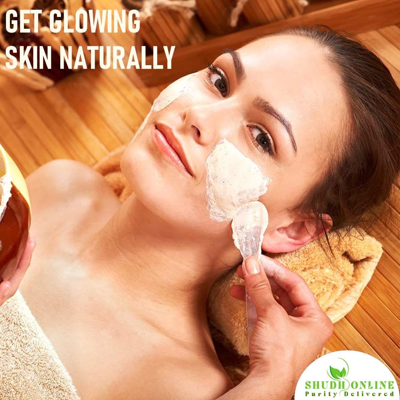 **Premium Kaolin Clay Chunks for Eating & Cosmetic Use | 100% Natural, Eco-Friendly Multani Mitti Face Pack | Deep Cleansing & Detoxifying for Glowing Skin | Perfect for DIY Skincare & Herbal Remedies (400g)**    *(Ideal for homemade face masks, acne treatment, oily skin care, and natural detox rituals.)*