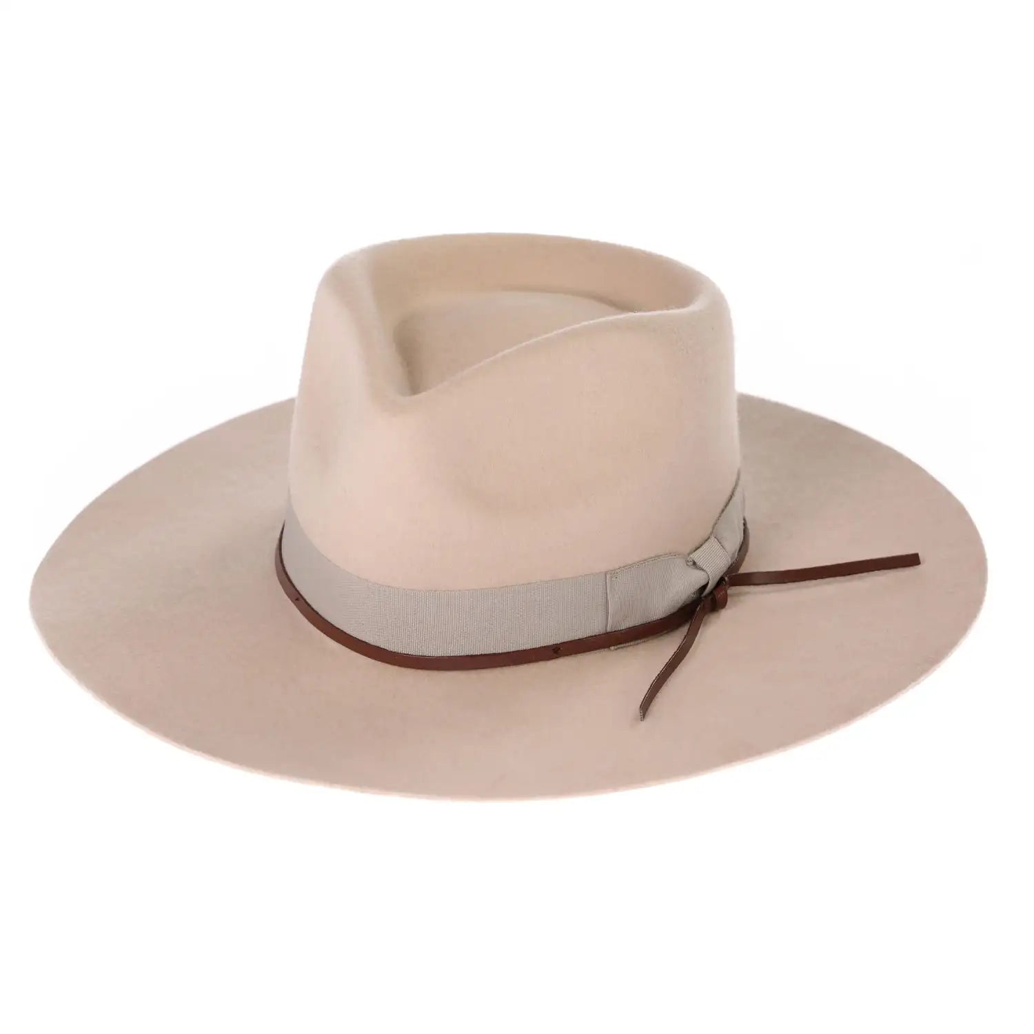 Peter Grimm Byron Bay Wide Brim Wool Felt Fedora Hat for Men & Women - Stylish Sun Protection for Outdoor Activities, Beach, Travel & Fashion