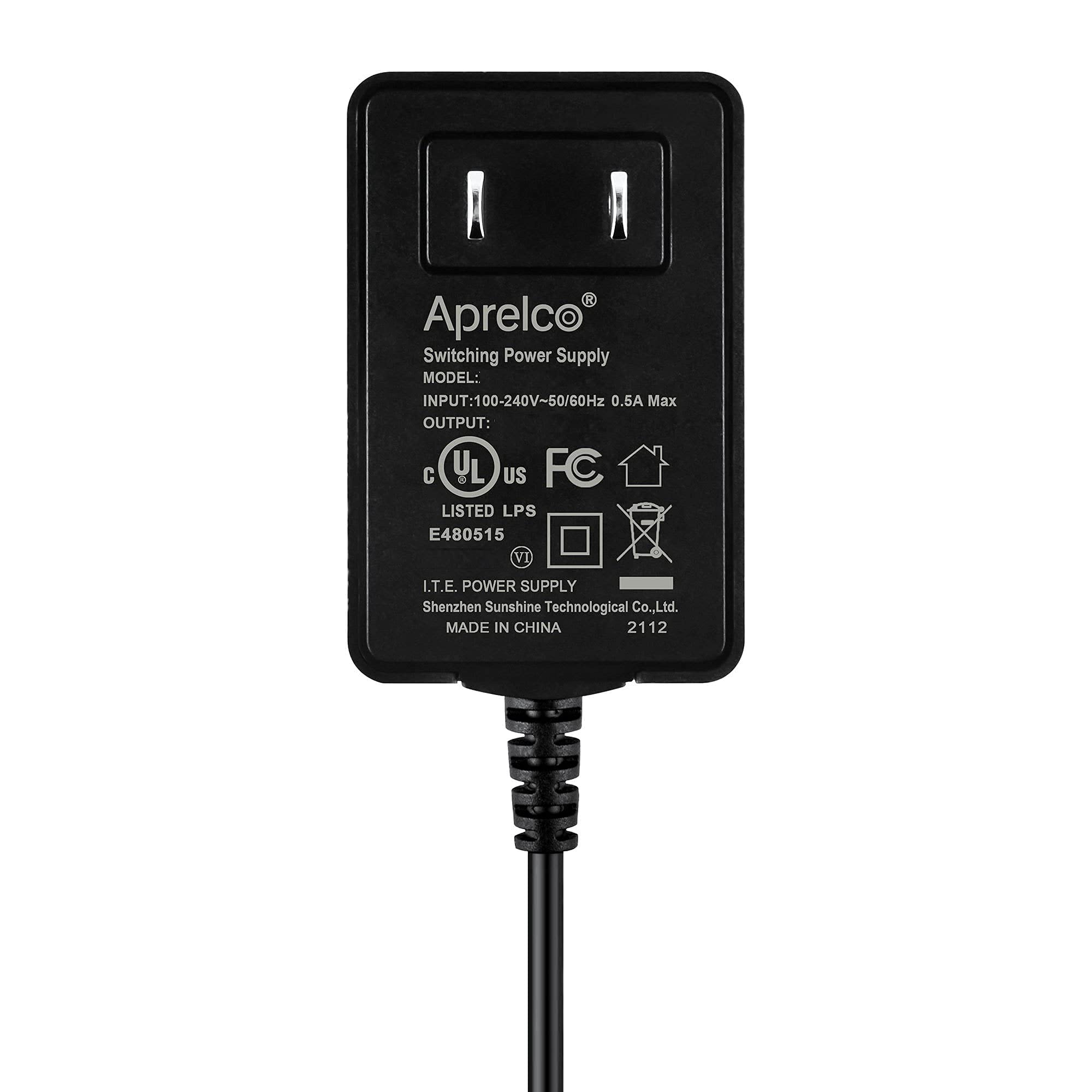 UL Listed AC-DC Adapter Charger Replacement for Samson Wireless Airline 77 Aerobics Headset System - N3 Switching Power Supply with Universal 110-240V Input - Perfect for Gym, Studio & Travel Use