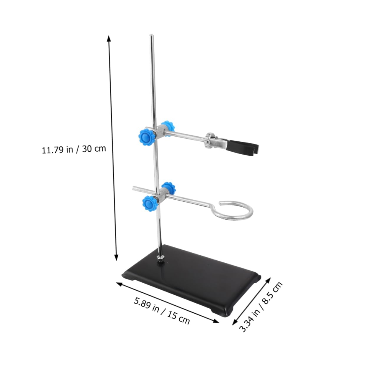 Mobestech Mini Lab Clamp Set - Iron Stand for Chemistry & Cooking