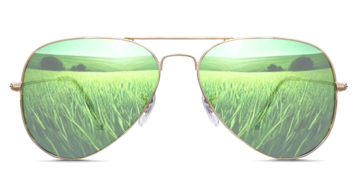 Goro Men's Prescription Tinted Glasses - UV Protection & Blue Light Blocking for Work, Driving & Outdoor Activities