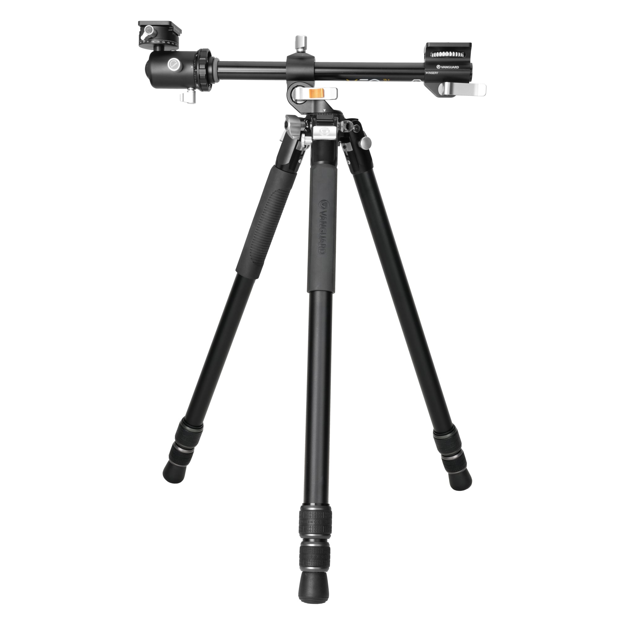 VEO 3+ 303ABS Aluminum Tripod with Dual Axis Ball Head - Lightweight & Sturdy Camera Stand for DSLR, Mirrorless, Video Shooting - Perfect for Travel, Photography & Vlogging