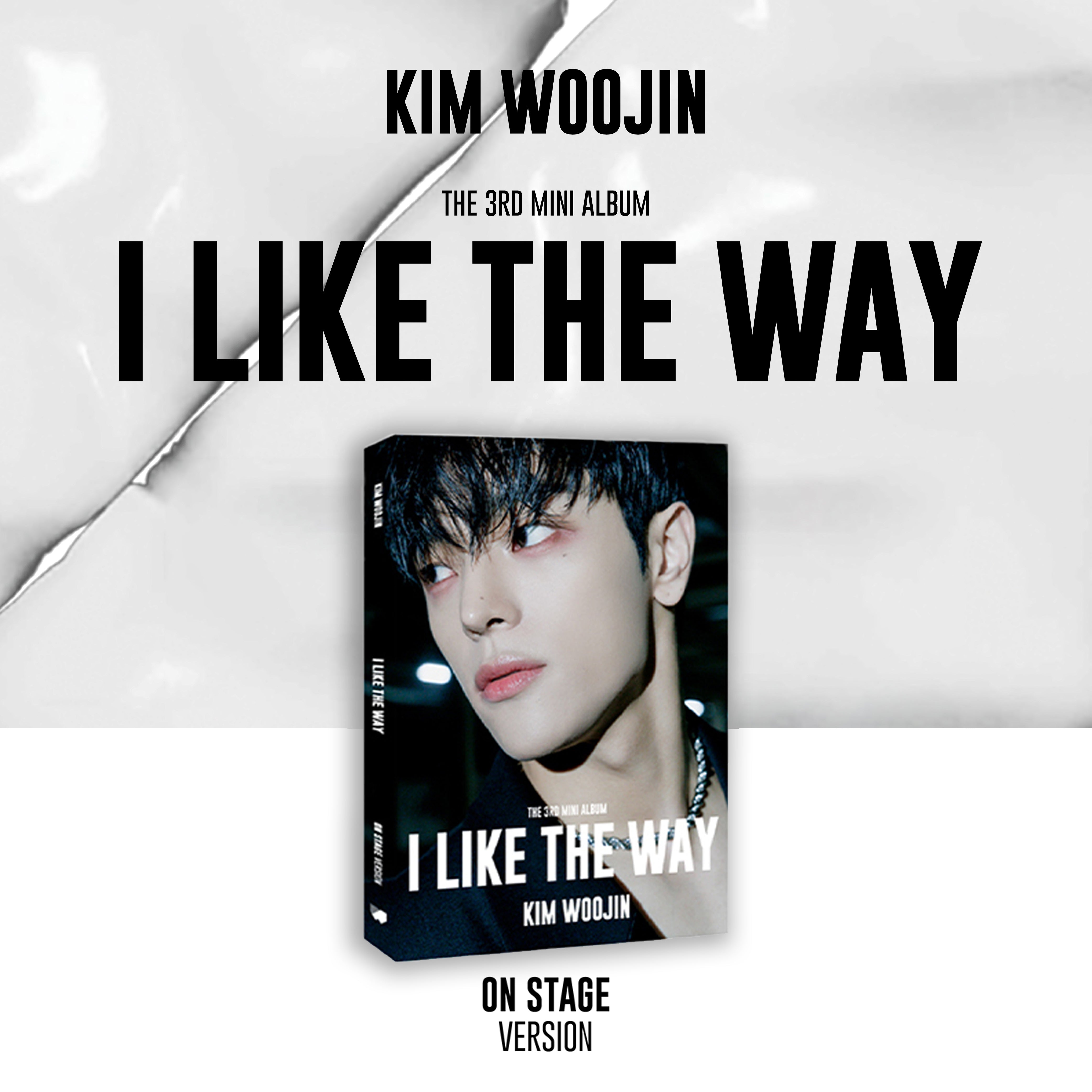 KIM WOOJIN 3RD MINI ALBUM 'I LIKE THE WAY' - Kpop Music CD with Photobook & Poster - Perfect for Kpop Fans, Collectors and Gift Giving
