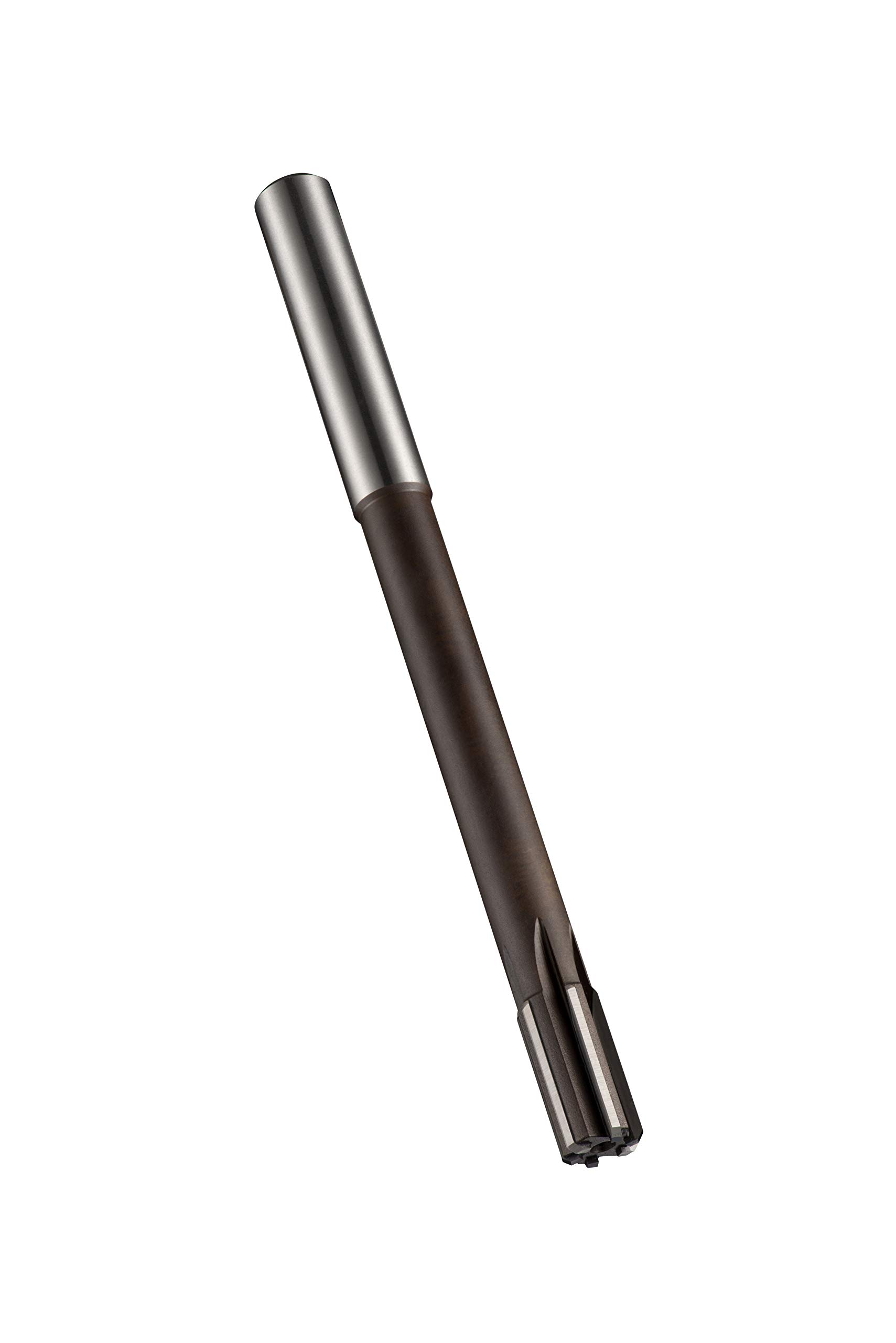 B44112.0 Solid Carbide Machine Reamer - 12mm Straight Shank with Bright Coating | 19mm Flute Length & 151mm Full Length | Perfect for Precision Metalworking, CNC Machining & Industrial Applications
