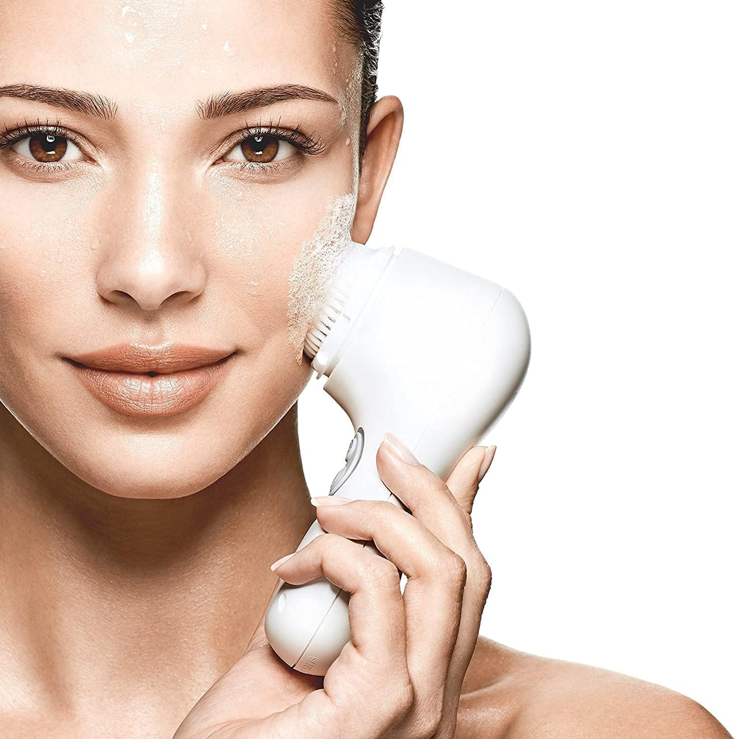 Clarisonic Facial Cleansing Brush with 2 Speeds - Gentle & Deep Cleaning for Daily Skincare Routine, Pink | Perfect for Removing Makeup & Unclogging Pores at Home