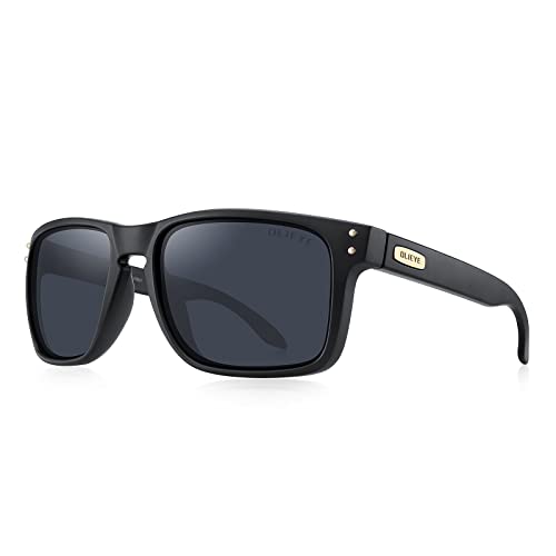 Matte Black Frame/Black Lens/Gold Metal