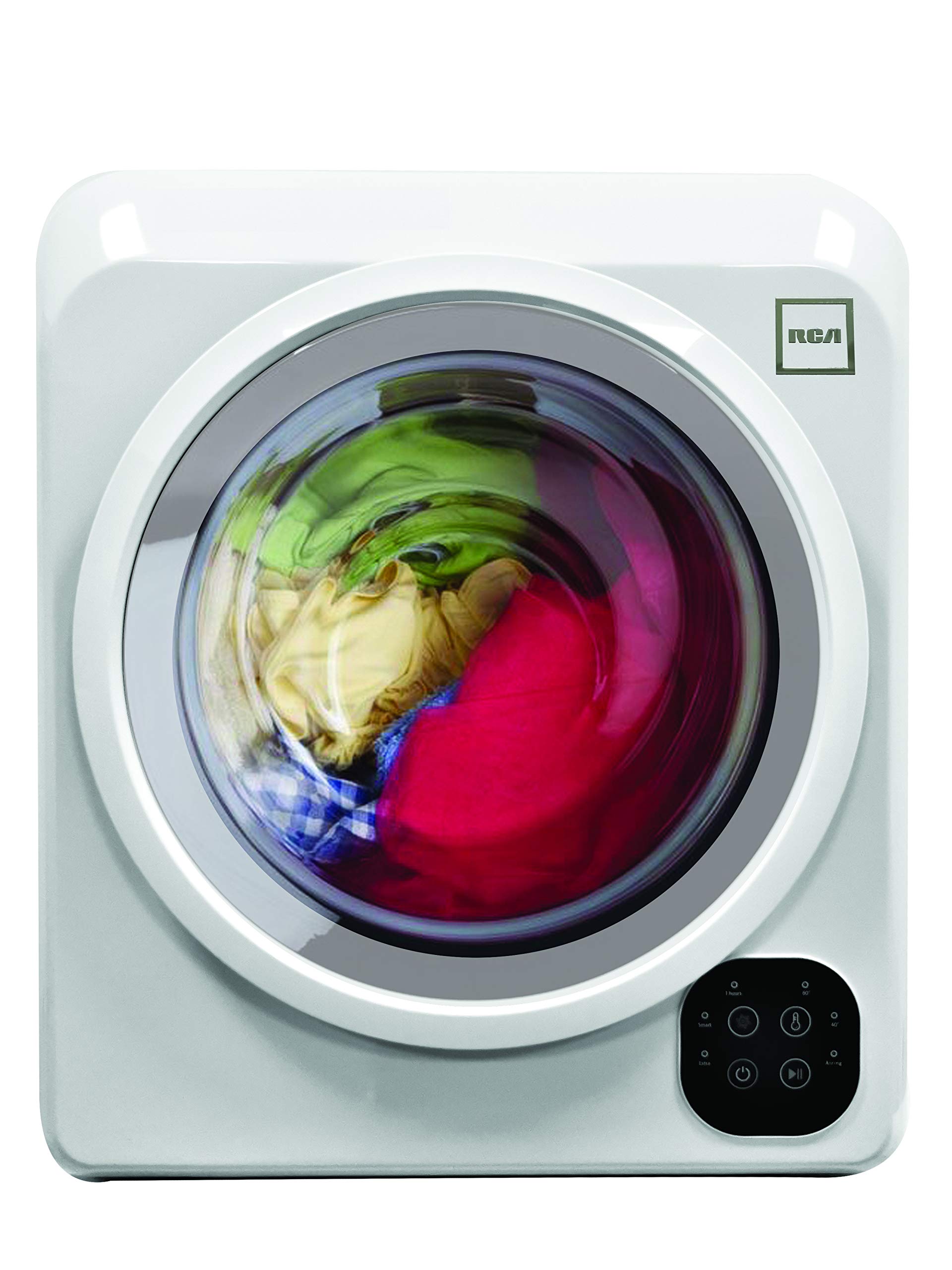 RCA RDR323 Portable Electric Clothes Dryer - Compact & Energy Efficient Laundry Solution for Apartments, Dorms, RVs & Small Spaces