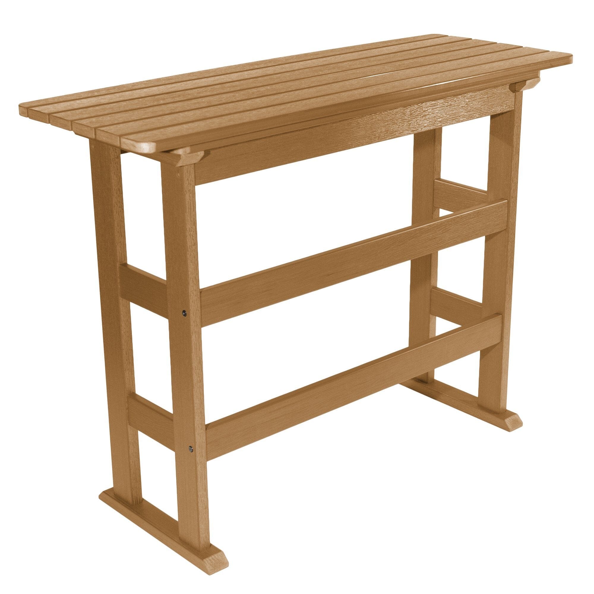 Refurbished Lehigh Bar Height Balcony Table - Outdoor Bistro Set for Patio, Deck & Small Spaces - Perfect for Coffee, Dining & Relaxing