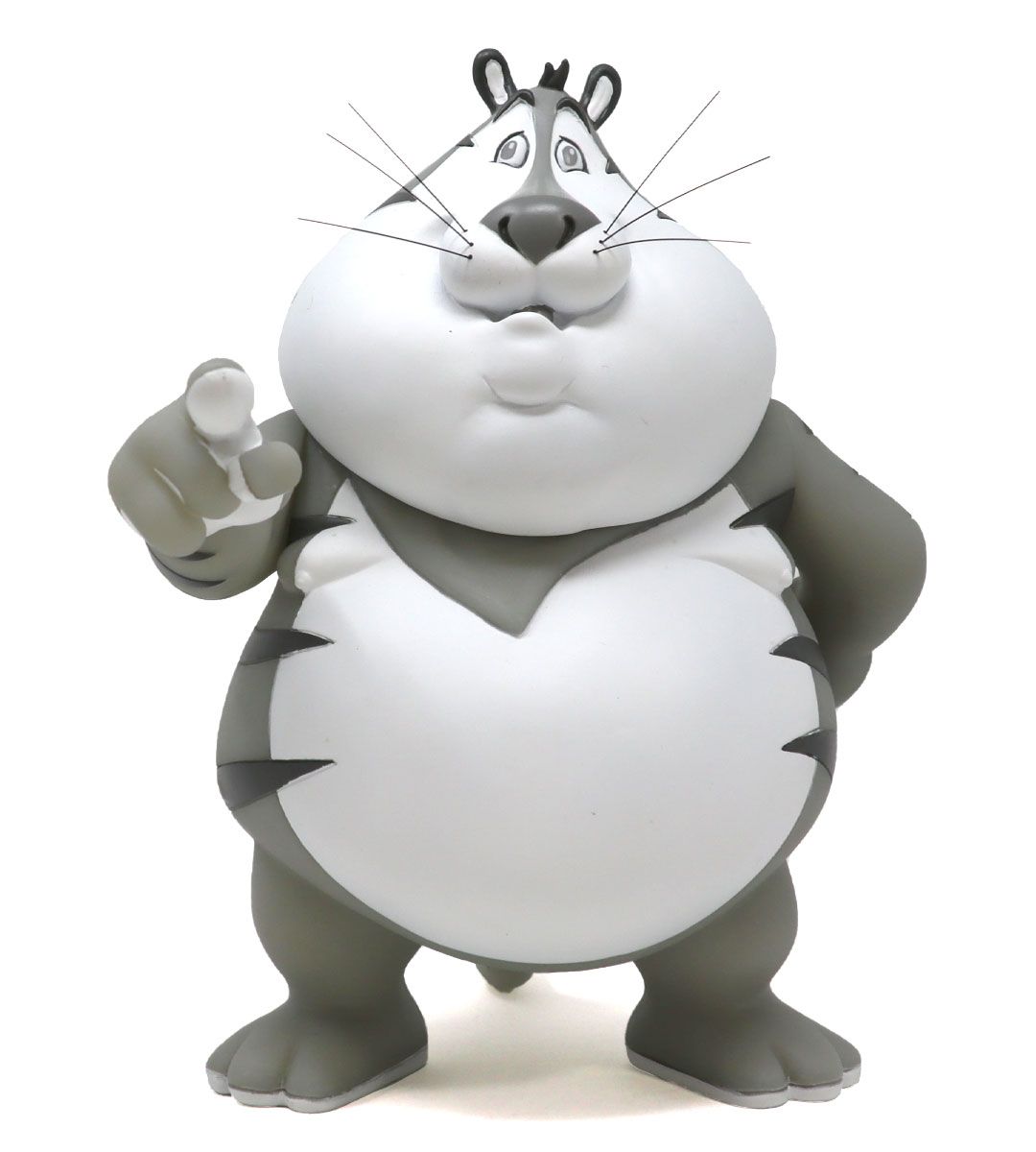Fat Tony Monotone Art Print by Ron English – Pop Surrealism Wall Decor for Home & Office