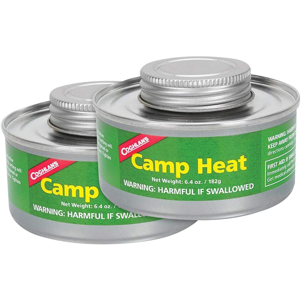 Coghlan's 450 Camp Heat Fuel - 3 Pack (6 Cans Total) - Portable Butane Fuel for Camping Stoves, Backpacking & Outdoor Cooking