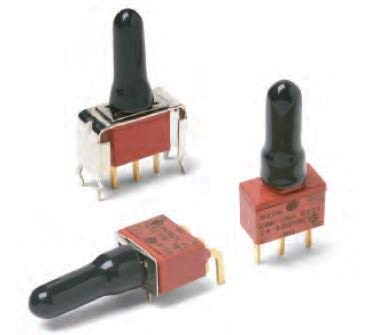 E125MD1CBE Sealed Snap-Acting Momentary Pushbutton Switches - 5 Pack for Industrial Control Panels, Medical Equipment & Automotive Applications