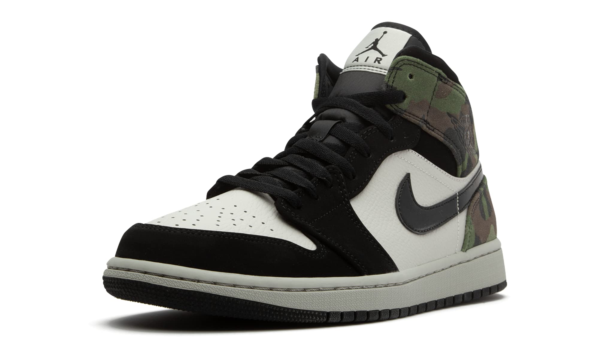 Nike Air Jordan 1 Mid Men's Sneakers - Camo CW5490-001 | Basketball Shoes for Men, Streetwear Fashion & Casual Wear