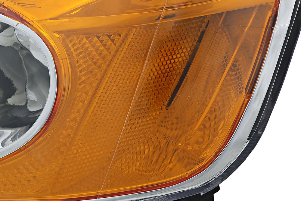 Honda Civic Sedan Headlights Replacement Set - Compatible with 2001 2002 2003 Models - Halogen Left & Right Lamps - Perfect for Night Driving & Enhanced Visibility