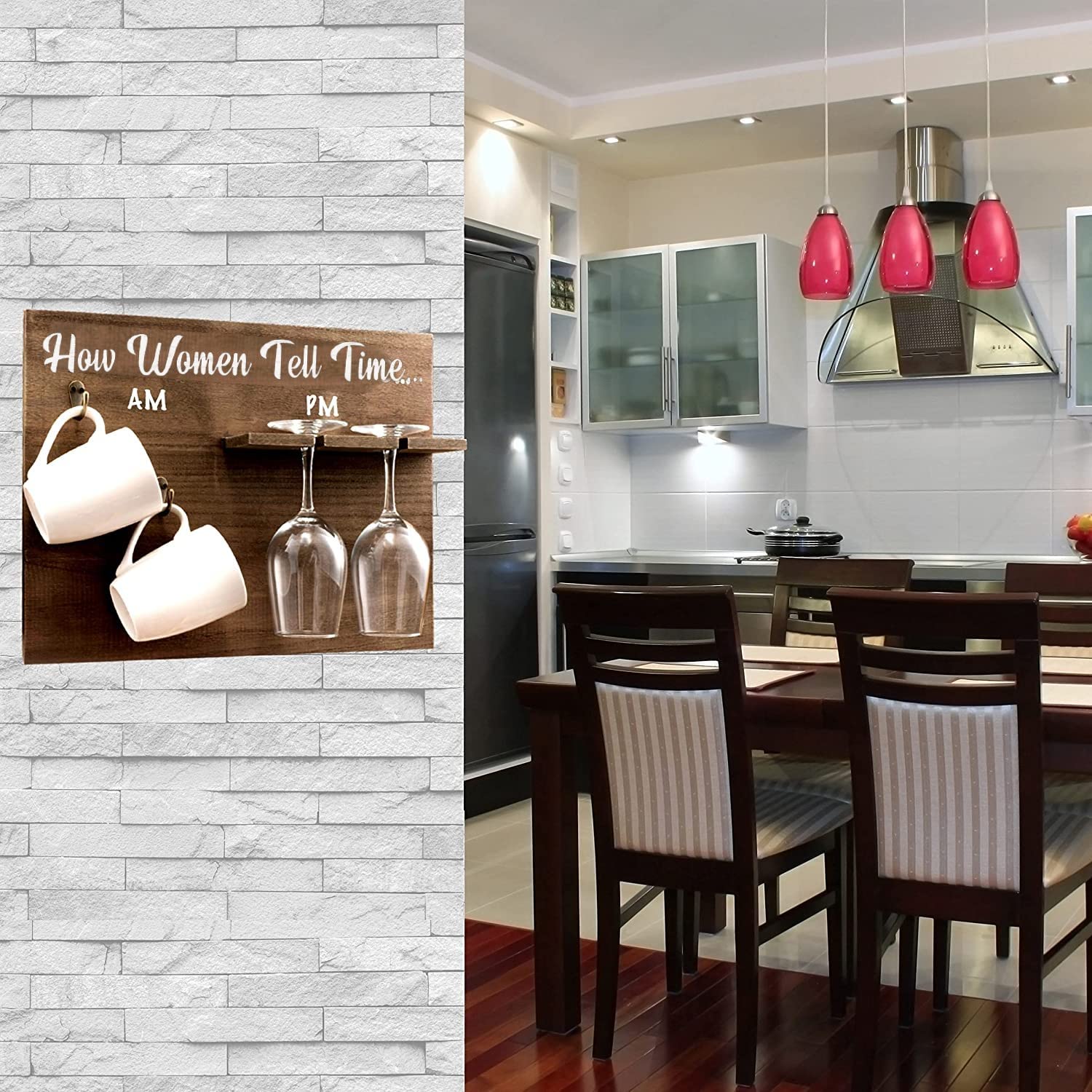 Best Mother's Day & Birthday Gifts for Women - Funny Unique Presents for Mom, Wife, Sister, Aunt - 2 Glass Set & 2 Coffee Mugs Gift Box - Perfect for Mother's Day Celebrations, Housewarming, Anniversary & Coffee Lovers