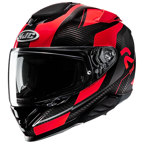 RPHA 71 Carbon Fiber Motorcycle Helmet - Lightweight & Durable Full Face Helmet for Men & Women - DOT & ECE Certified - Ideal for Racing, Street Riding & Commuting