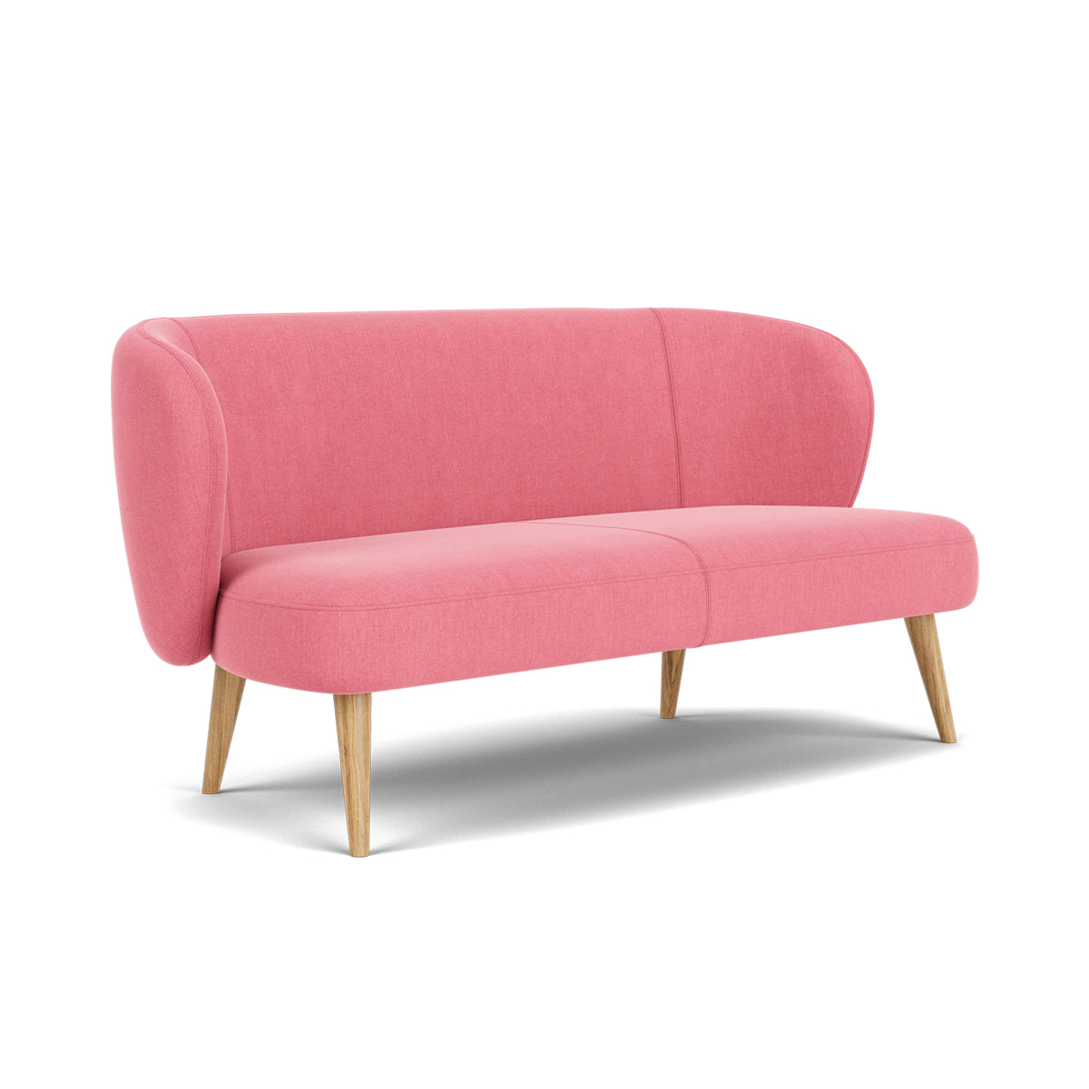 Kathleen Fabric 2 Seater Sofa - Modern Living Room Furniture for Small Spaces | Perfect for Apartments, Condos & Cozy Homes