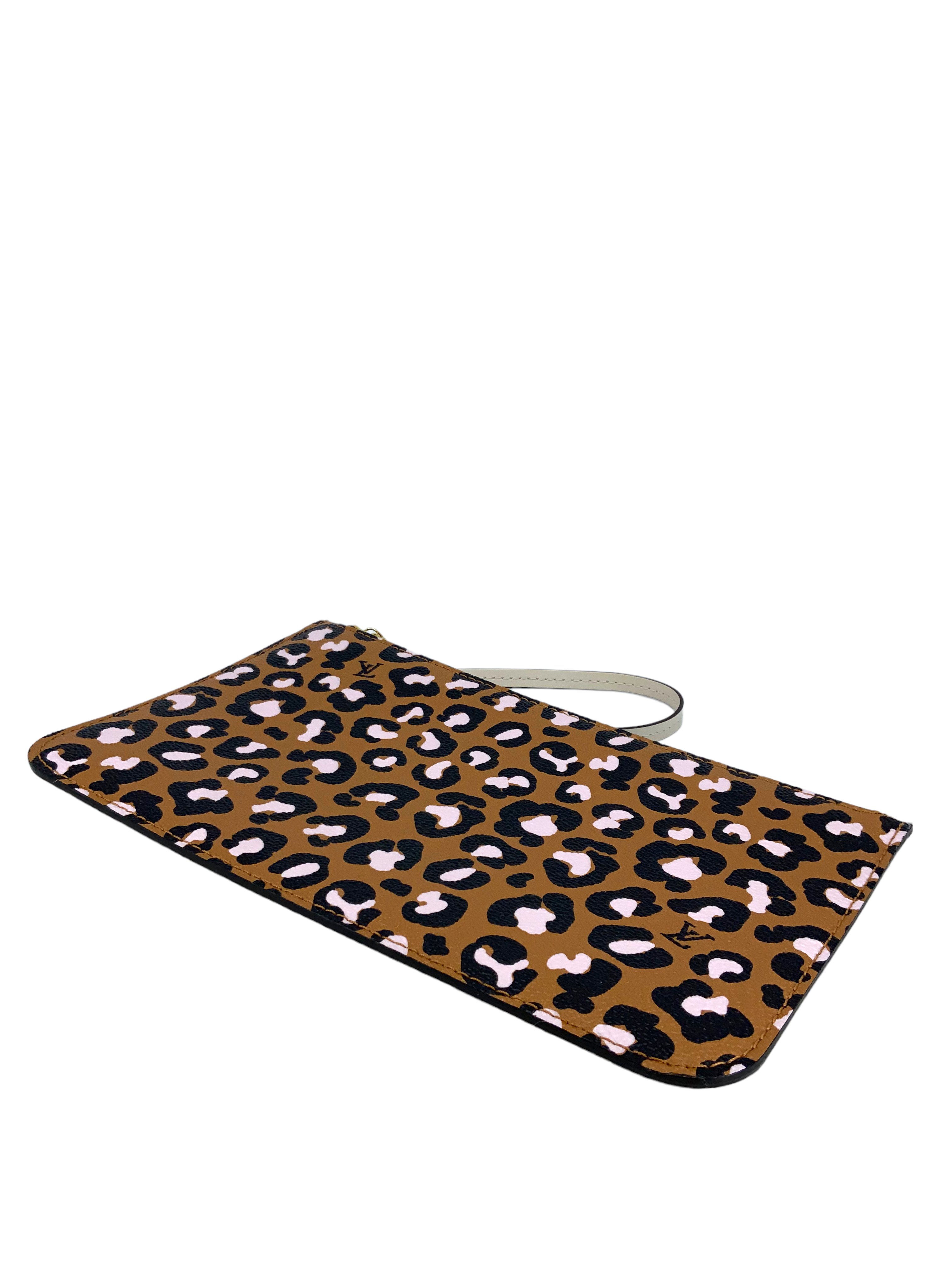 Authentic Louis Vuitton Wild at Heart Neverfull MM Bag with Pochette Wristlet - New Luxury Handbag for Women, Perfect for Work, Travel and Everyday Use