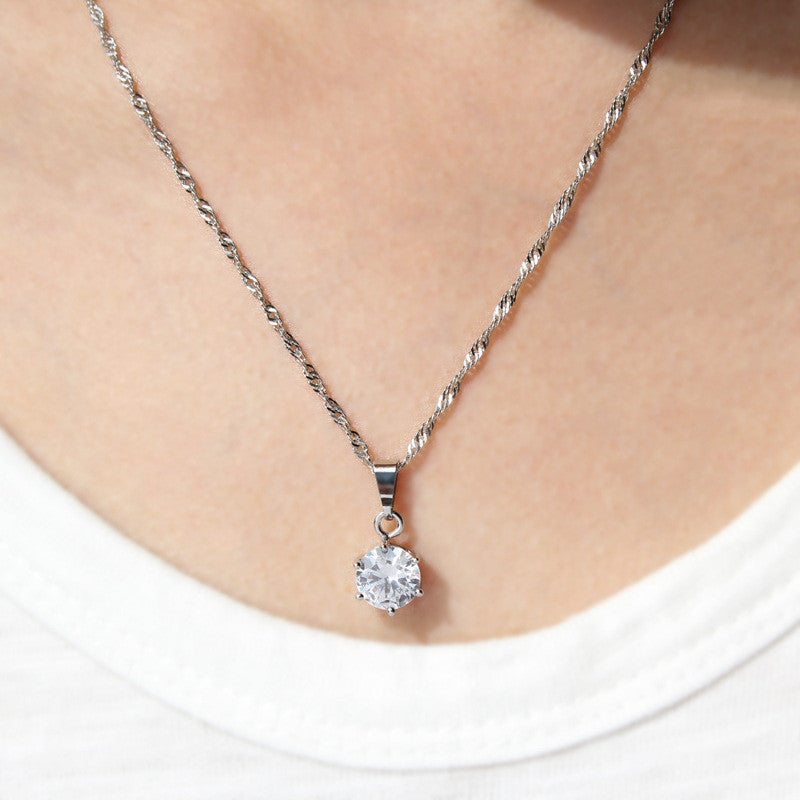 Exquisite Diamond Studded Women's Jewelry Set - European & American Style for Elegant Occasions & Daily Wear