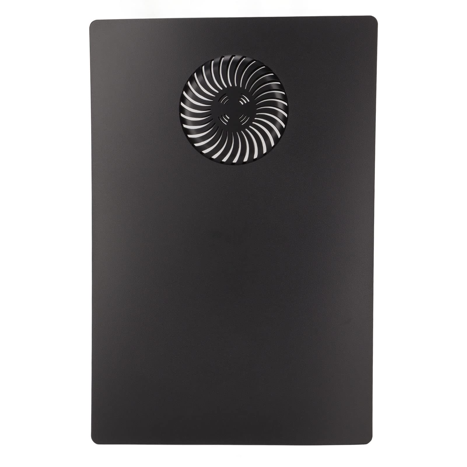 ASHATA Matte Black PS5 Face Plates - Replacement Protective Cover with Heat Sink Port, Dust & Scratch Resistant Console Panel for PlayStation 5 - Perfect for Gaming Setups & Home Entertainment Systems