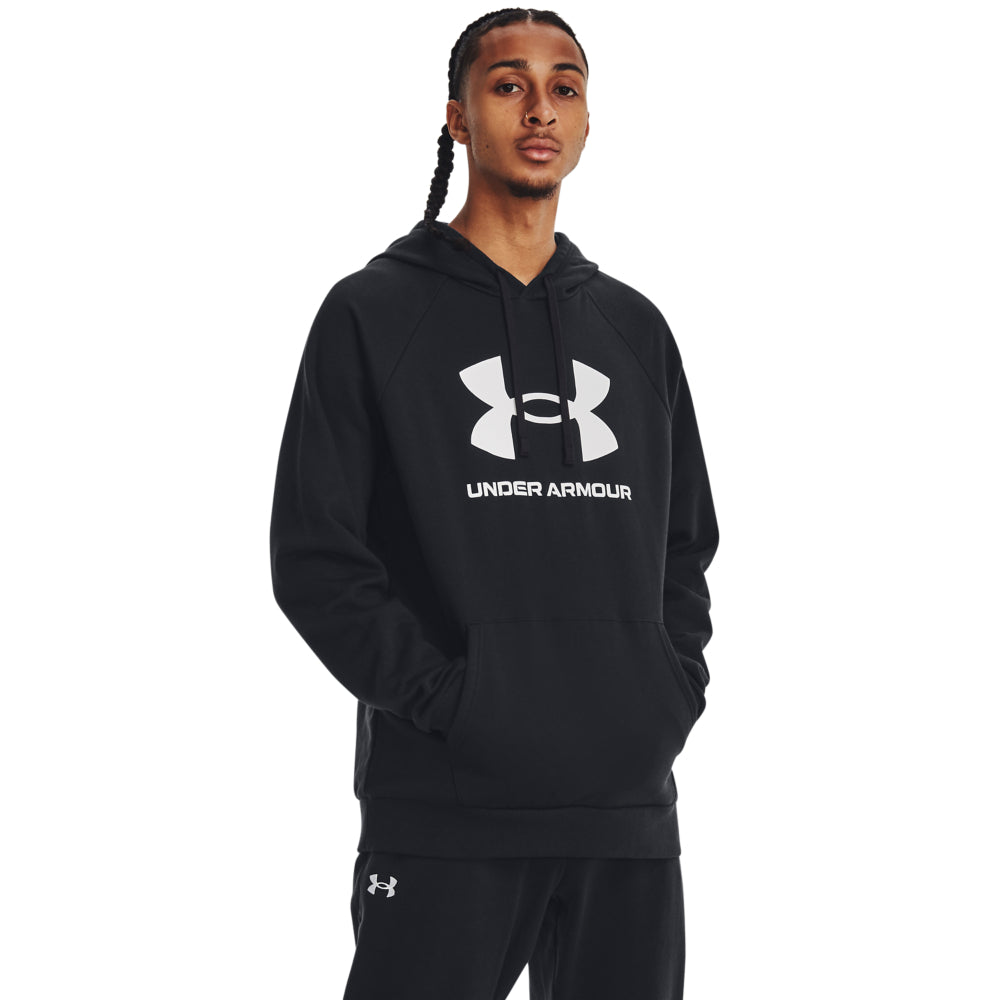 **Men's Under Armour Rival Fleece Logo Hoodie - Soft & Warm Pullover for Running, Gym & Casual Wear**