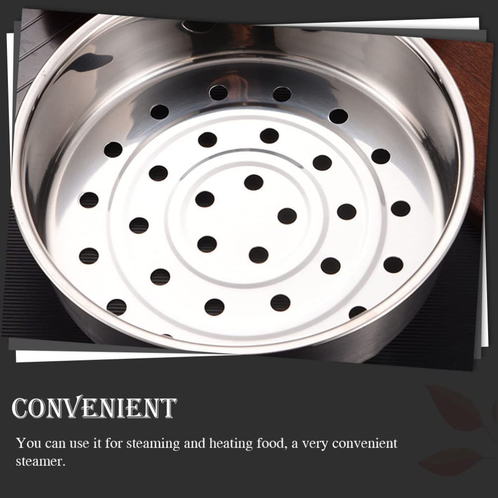 Premium Stainless Steel Steamer Basket for Cooking - Vegetable, Dumpling & Bun Steamer Insert for Pots - Perfect for Dim Sum, Healthy Meals & Kitchen Food Prep