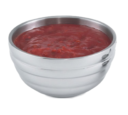 Vollrath .75 Quart (.7L) Round Beehive Insulated Double Wall Bowl - Perfect for Serving Soups, Salads & Desserts - Commercial & Home Kitchen Use