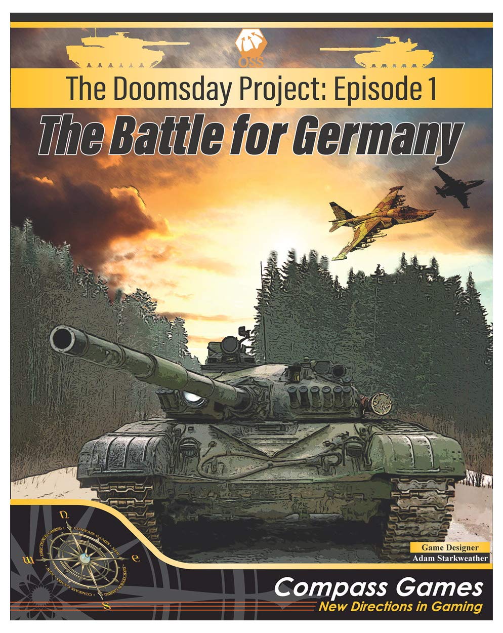 The Doomsday Project: Episode One - Battle for Germany Board Game | Strategic WWII War Game for Adults & Teens | Perfect for Game Nights & History Enthusiasts
