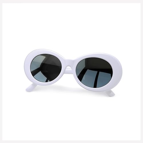 A10-oval White Black