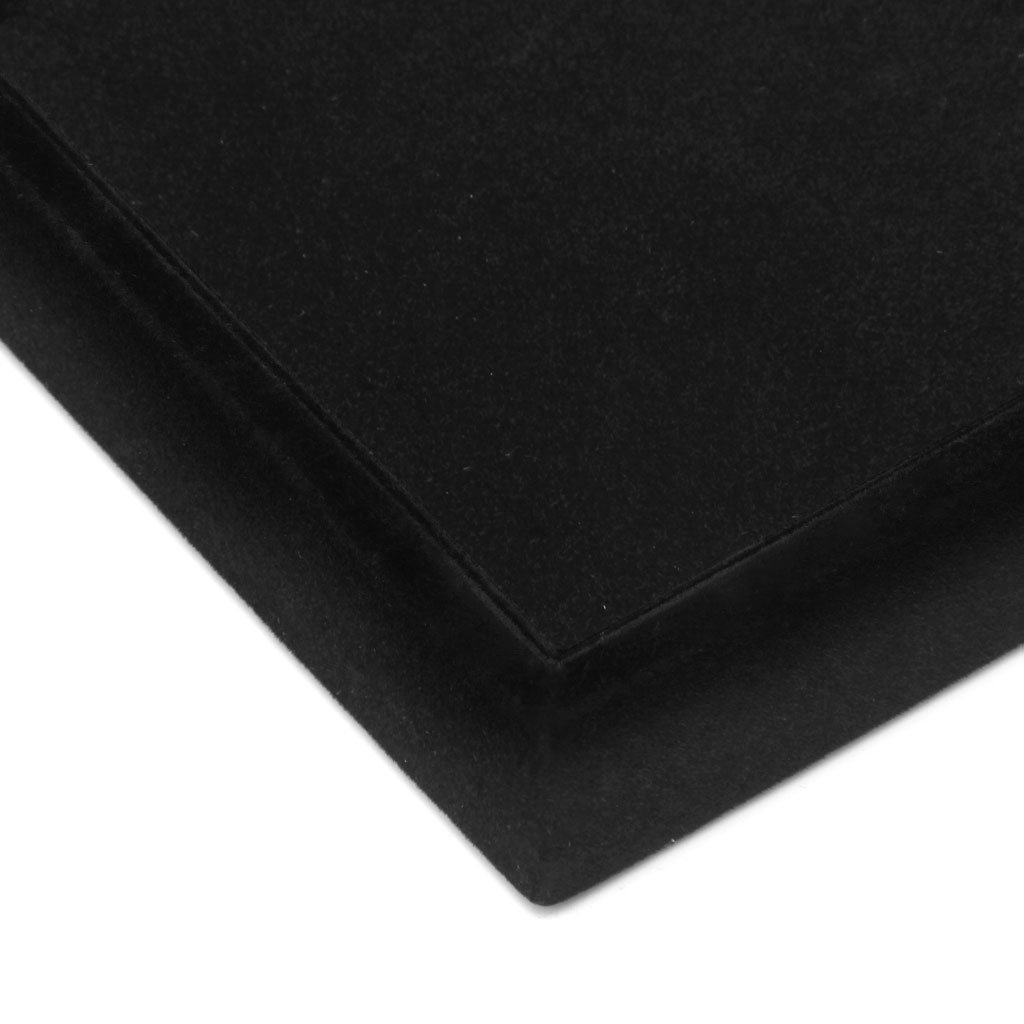 Youngy Stackable Velvet Jewelry Trays - Black Jewelry Organizer with Inserts for Rings, Earrings & Necklaces | Perfect for Dresser, Vanity & Travel Jewelry Storage