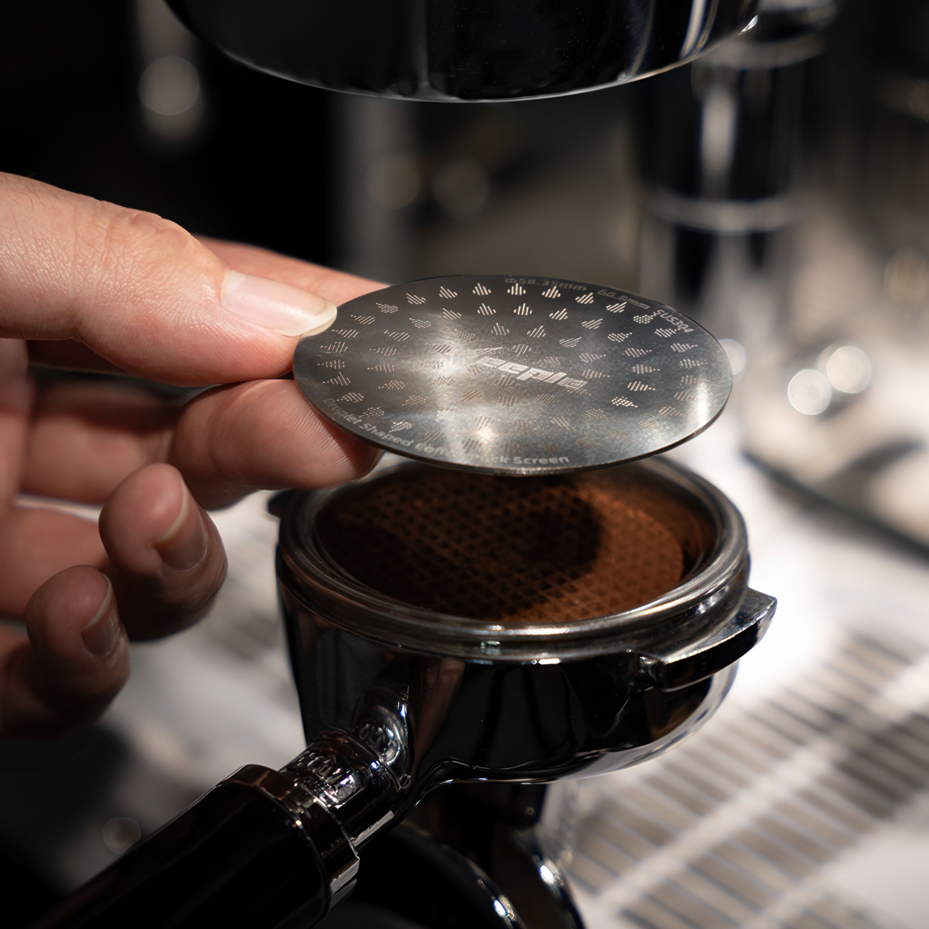 Premium 0.8mm Thick Espresso Puck Screen - Perfect for Barista-Grade Coffee Extraction & Home Brewing