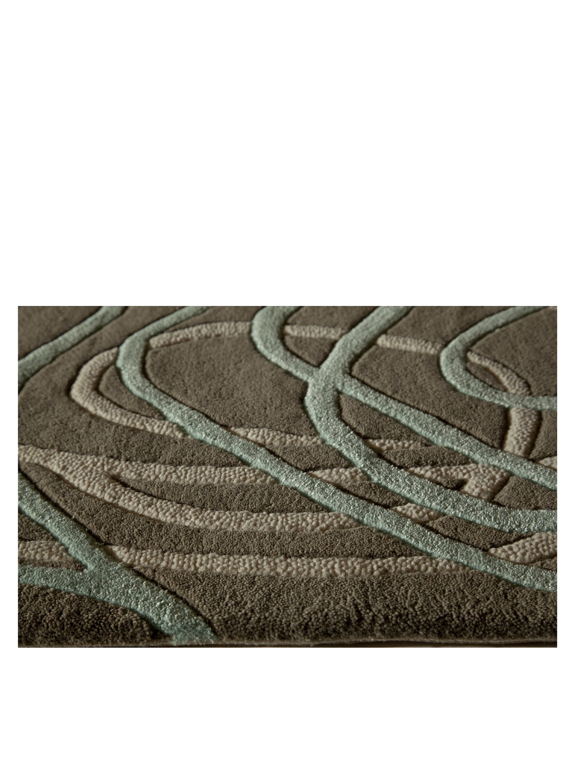 Rugs America Millennium Horizon Gray Area Rug 2'3