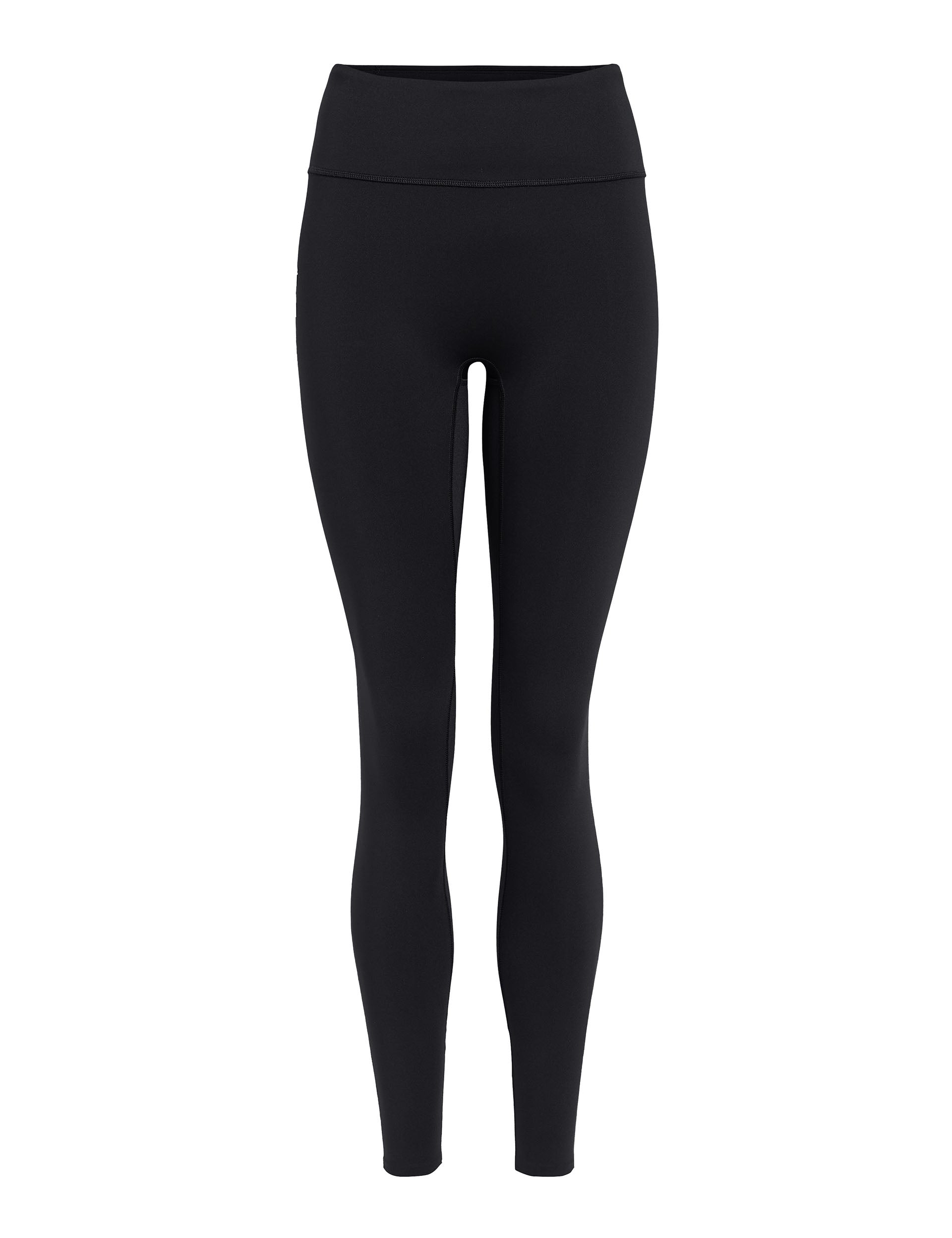 Core Tights for Women - High Waist Black Yoga Leggings for Workout, Running & Lounge Wear