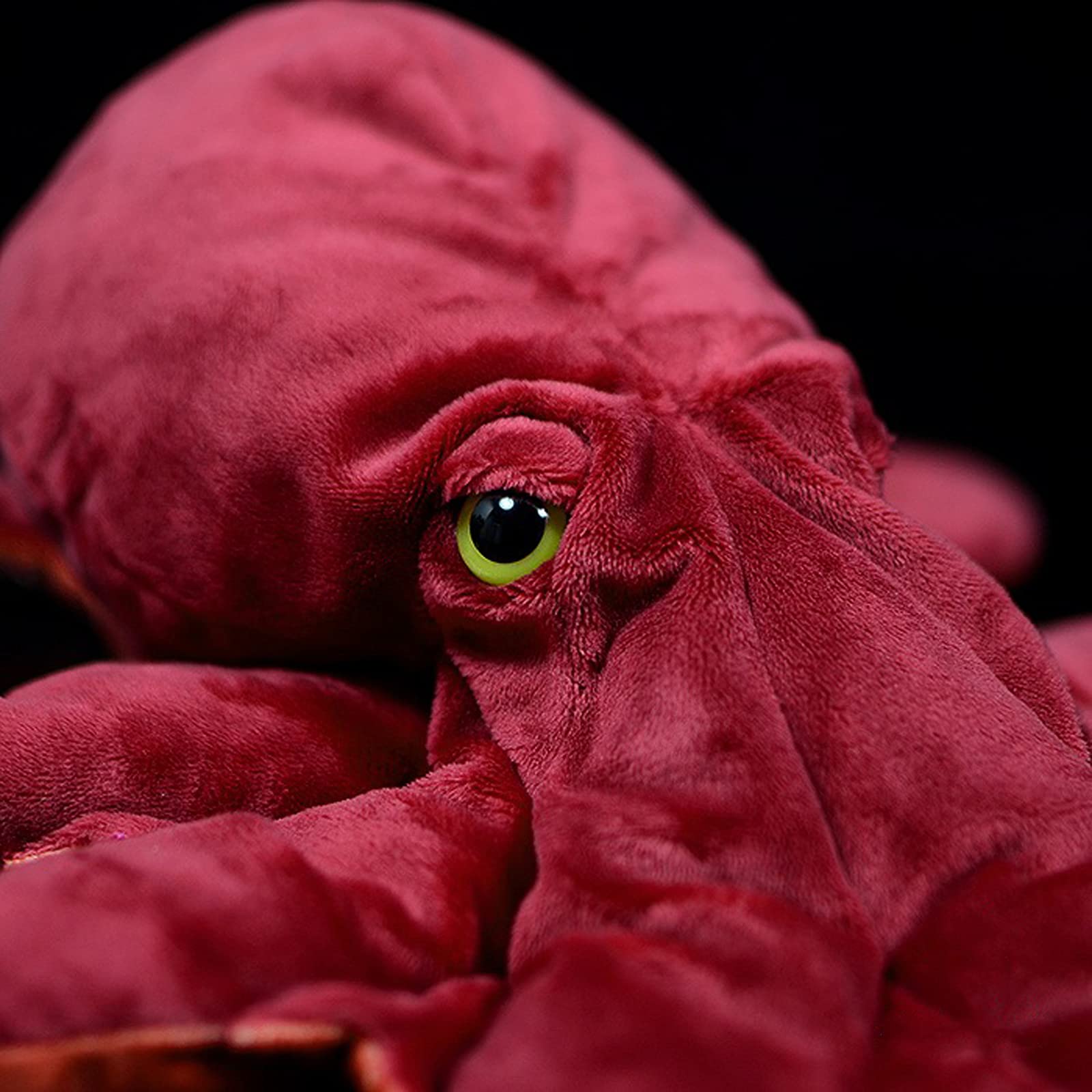 18 Inch Realistic Red Octopus Plush Toy - Ultra Soft Lifelike Stuffed Animal, Deep Sea Creature Simulation for Kids, Perfect Gift for Birthdays & Christmas | Great for Cuddling, Room Decor & Imaginative Play