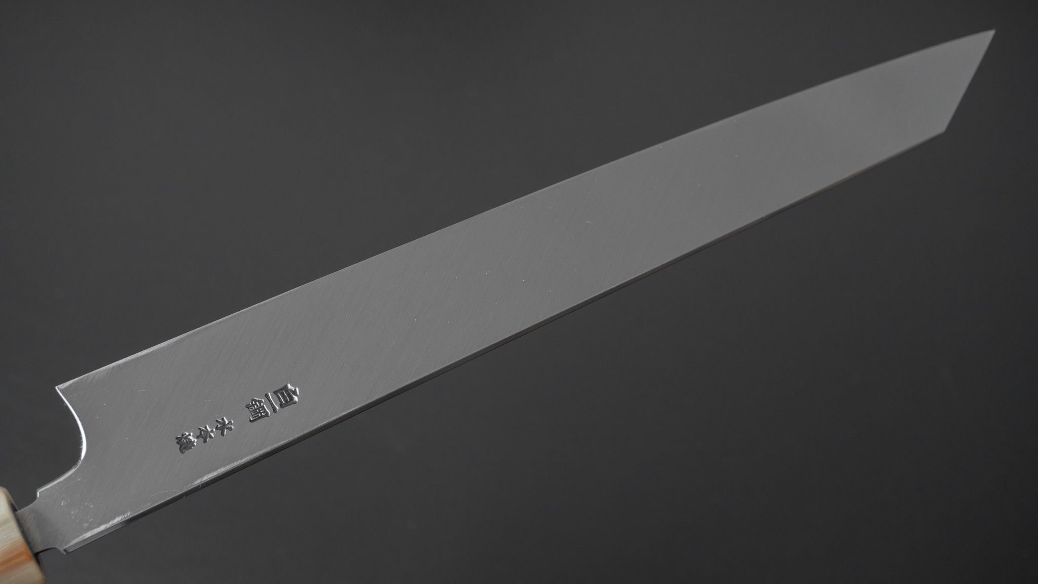 Hitohira Togashi Kambei White #1 Mizu Honyaki Kiritsuke Yanagiba 270mm Japanese Chef Knife with Taihei Ebony Handle & Saya (Limited Edition #007) - Perfect for Sushi Making, Professional Chefs & Japanese Cuisine Enthusiasts