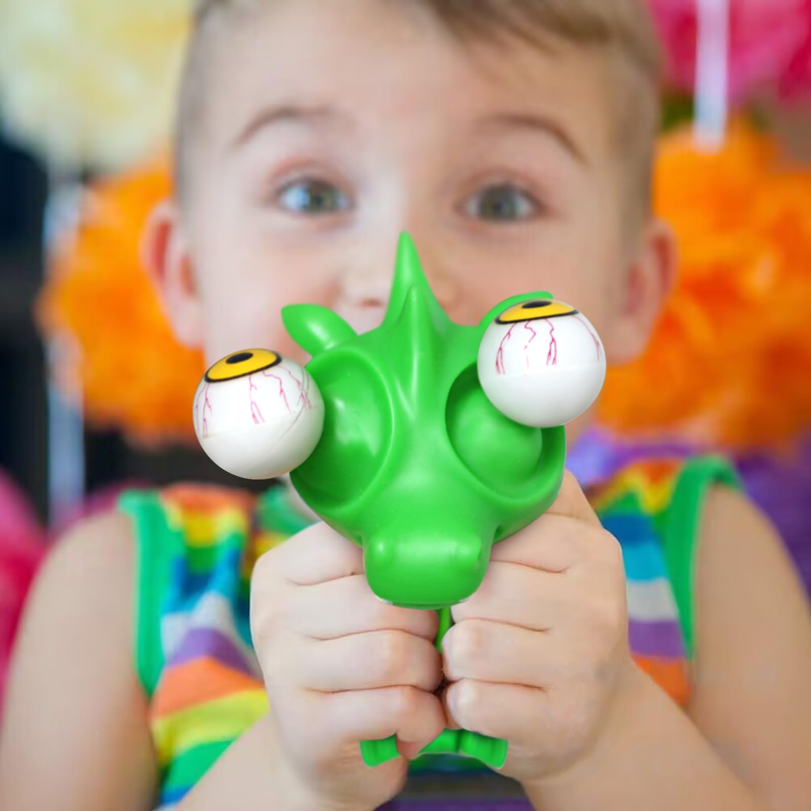 Dinosaur Squeeze Toy for Stress Relief - Sensory Fidget Toys for Kids & Adults with ADHD, Autism, Anxiety - Hand Therapy Stress Ball for Office, Classroom & Home Use